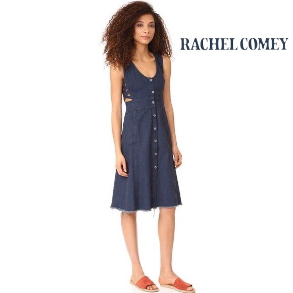Rachel Comey Dresses & Skirts - Rachel Comey Denim Mesita Dress NWOT 4